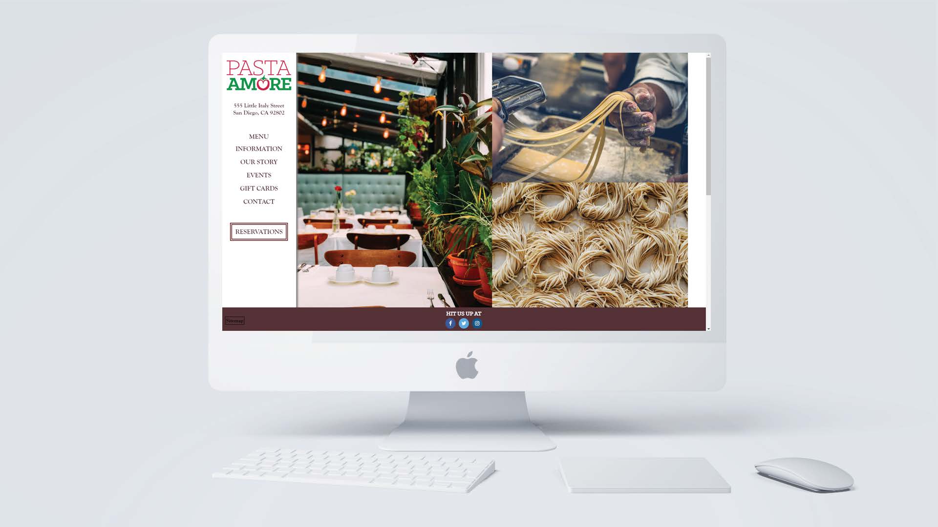 pasta amore website