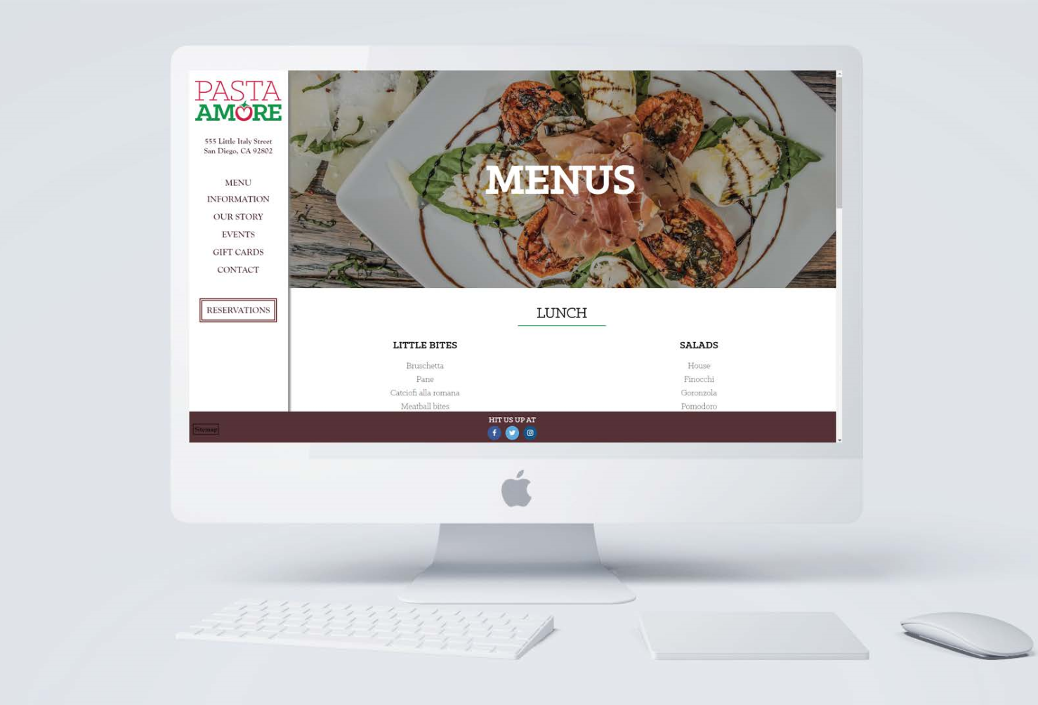 pasta amore website